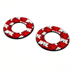 DONUTS PROTAPER ROUGE UNIVERSEL POUR DIRT BIKE / PIT BIKE / MOTO CROSS