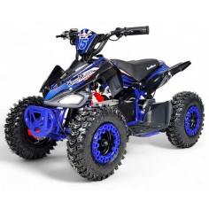 PROMO !!! Quad Carbone Eco 800w 36V Électrique BLEU