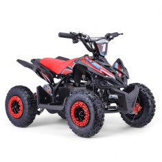 QUAD FLIP CARBONE 800W 36V ÉLECTRIQUE ROUGE