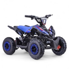 QUAD FLIP CARBONE 800W 36V ÉLECTRIQUE BLEU