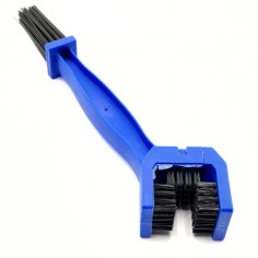 Brosse de nettoyage de chaine BLEU pit bike/ dirt bike/ quad / moto/ velo