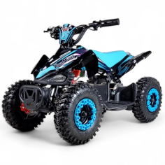 PROMO !!! Quad Carbone Eco 1000w 36V Électrique BLEU