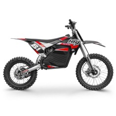 DIRT BIKE ÉLECTRIQUE NRJ 7000W 16/19 ROUGE