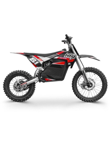 DIRT BIKE ÉLECTRIQUE NRJ 7000W 16/19 ROUGE