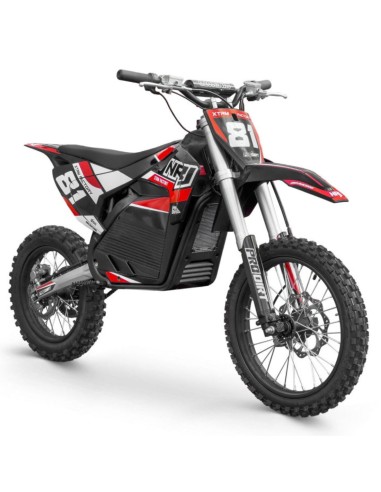 DIRT BIKE ÉLECTRIQUE NRJ 7000W 16/19 ROUGE
