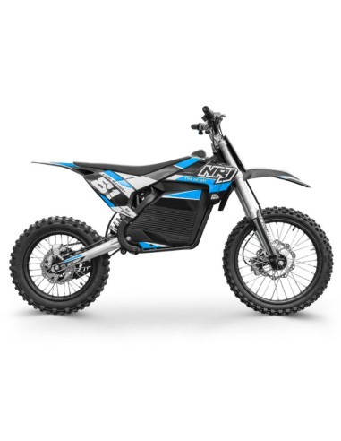 DIRT BIKE ÉLECTRIQUE NRJ 5000W 16/19 BLEU