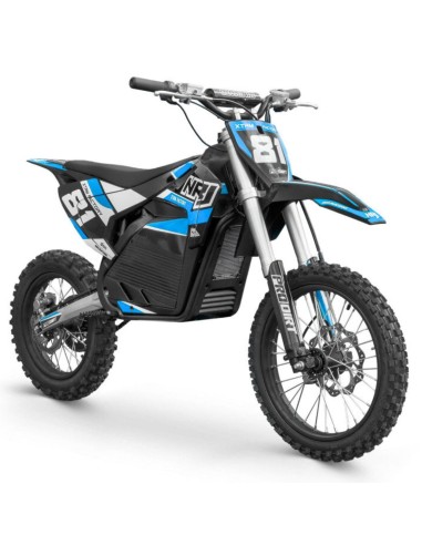 DIRT BIKE ÉLECTRIQUE NRJ 5000W 16/19 BLEU