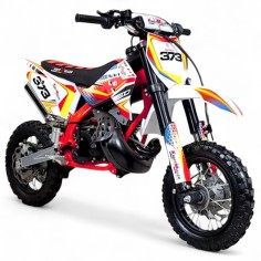 Pit bike 50 VARMAN ITALJET Renforcé replica 2 temps roue 10/10" Rouge