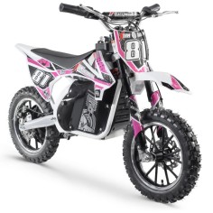 Moto enfant électrique HIGHPER 500W 36V Rose