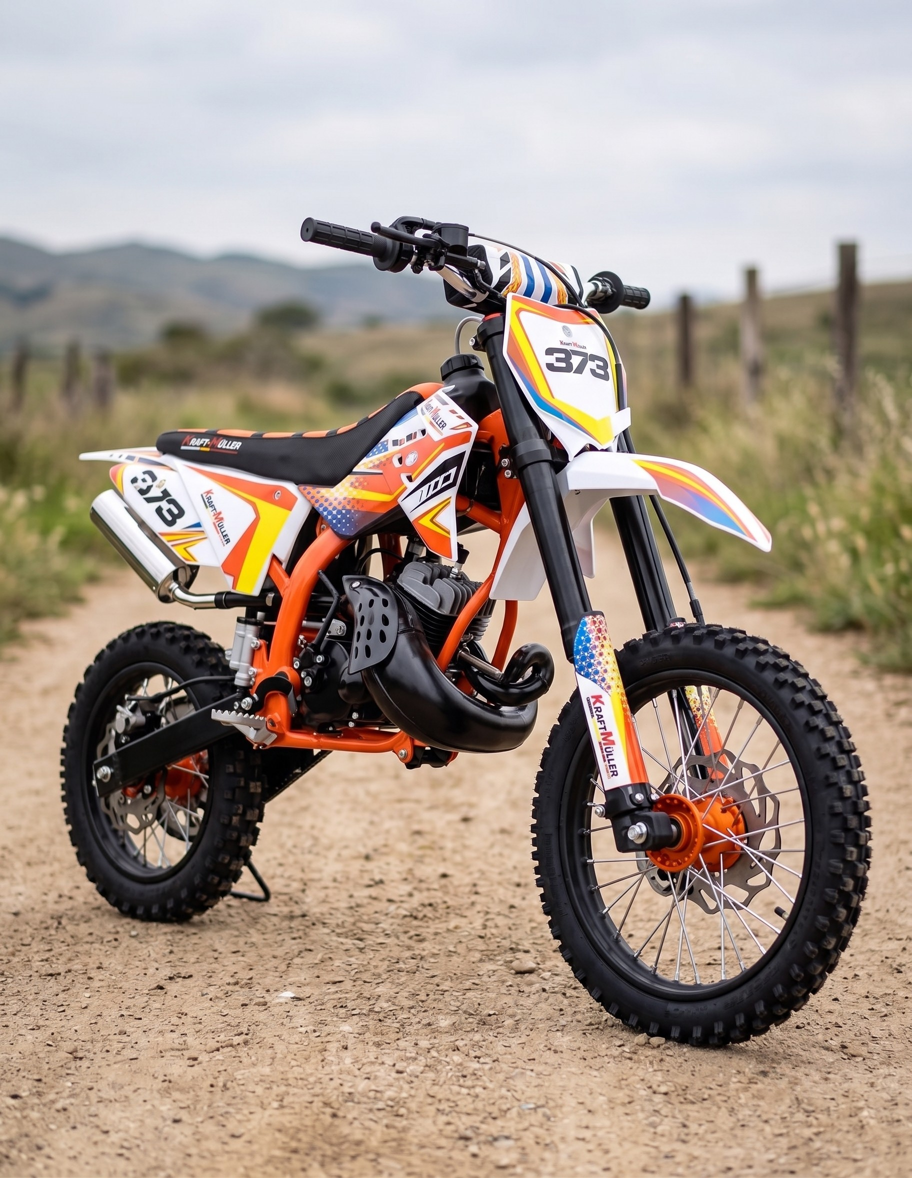 Pit bike 50 Varman Italjet orange