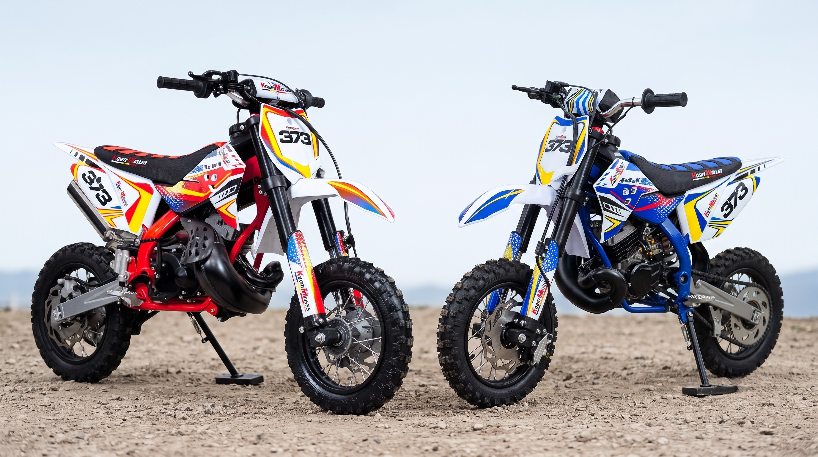Pit bike Varman Italjet S 50cc, coloris rouge et bleu disponibles