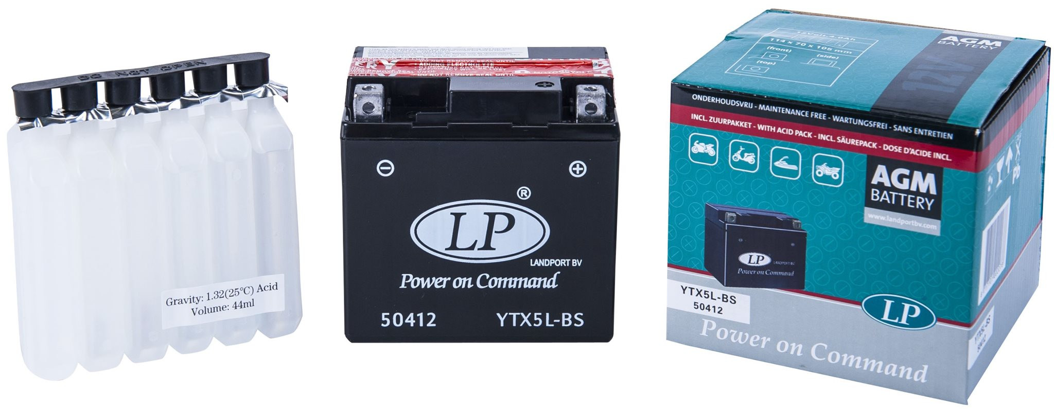 Batterie TASHIMA YTX5L-BS pour Quad enfant